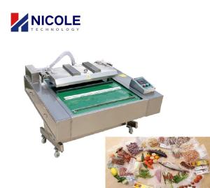 China SS 304 Fruit Vegetable Vacuum Packing Machine Multifunctional High Efficient factory