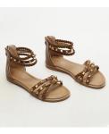 BS134 Foreign Trade Sandals Women 2021 New Wild Fairy Style Flat Bottom Summer