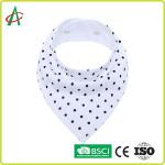 OEM 100% organic cotton Waterproof Bibs For Baby Boy And Girl