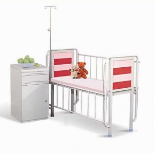 China CE Single Crank Manual H58mm Hospital Baby Bed factory