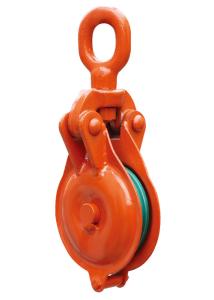 China YBO Type 0.5 ton to 5 ton Marine Sheave Block Pulley Eye Wire Block , Yarding Block , lifting equipment factory