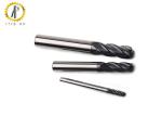 4 Flute Solid Carbide Corner Radius End Mills HRC58