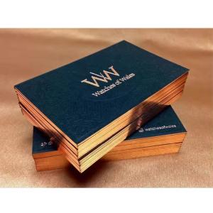 China Logo Custom Cardstock Funeral Thank You Cards Personalized Coated Paper Holographic Printing factory