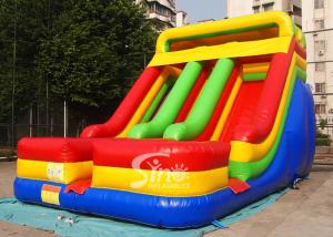 China Kids Inflatable Slide Commercial Grade Outdoor Inflatable Bouncers factory