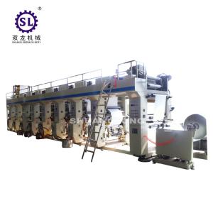 China Roll to Roll Gravure Printing Machine for Decrated Paper SLAY-D factory