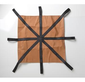 China Polyester PVC Coated Fabric Reach Standard Roll With Pe Packing factory