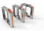 LKS Fast Entrance Solution Speed Gates Stainless Steel Material 1 Year Warranty