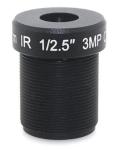 3.0 Megapixel Camera Lens 6mm 74 Degree 1/2.5'' inch, M12 mount