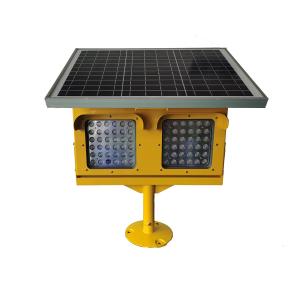 China 240vac Solar Runway Guard Light 50fpm ICAO Annex 14 Fragile Coupling factory