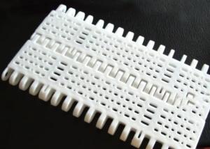 China White / Blue Modular Plastic Conveyor Belt Customizable factory