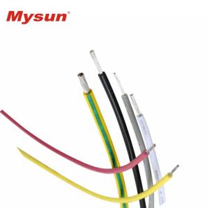 China 610M/Roll 5.05mm XLPVC Nickel Plating Copper Wire UL758 factory