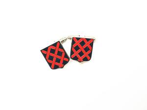 China Fashion Mens Gold Cufflinks / Mens Silver Cufflinks Customized Size For Gift factory