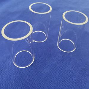 China Reactor Quartz Testing Tube Glass Sleeve For Germicidal Lamps 40 MM factory