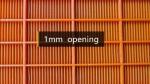 Rectangle 95A Polyurethane Screen Mesh With 0.15m Aperture