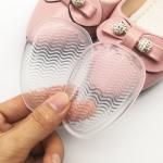 Linvisible heel pad insole Washable Heightening Shoe Insoles 3/4 Length EVA Hard