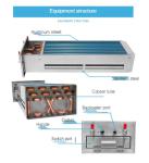 Stainless Steel Type Vertical Air Condenser Cooler for Natural Gas