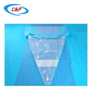 China Blue Nonwoven Under Buttock Disposable Surgical Drape Incise For Hospital Clinic factory