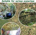 Camo Netting Camouflage Net Mesh Cover Blind for Hunting Decoration Sun Shade