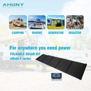 Folding Solar Charging Bag portable solar panel power supply efficiency cell