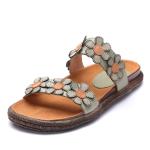 S064 Summer new products small fresh leather three-dimensional handmade flowers