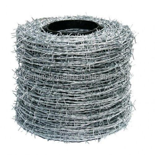 Safety Fence Galvanized Razor Barbed Wire 1.6-3.2mm Wire Diameter 7.5cm-15cm
