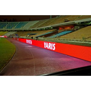 China 2016 Football stadium perimeter led screen display factory