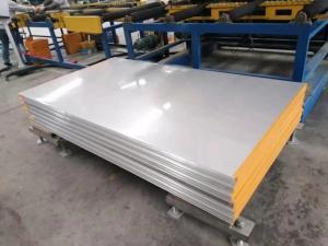 China Stainless Steel EPS Sandwich Panel For Food Shop Stainless Steel Sandwich Partition Wall Panel For Malaysia factory