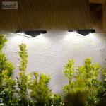 Modern and Lightweight Solar Wall Light 0.25kg Color Temperature 6000K White