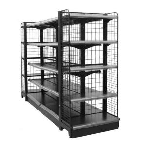 China Grocery Store Display Shelves Rack Supermarket Wire Display Shelving Gondola Shelf factory