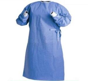 China Long Sleeves Medical Protective Suit Disposable Reinforced Surgical Gown factory