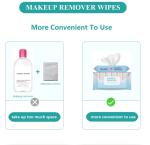 Individual Package Facial Wet Makeup Remover Wipes Private Label OEM