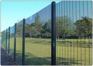 China OHSAS Powder coating Anti Climb Anti Cut Fence 358 Security Mesh factory