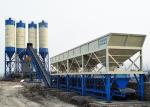Commercial Fixed Ready Mix Concrete Plant , 90m3 Belt Type Concrete Batching