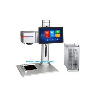 Portable Laser Batch Code Printer ,Fiber Laser Coding Machine for Product Serial