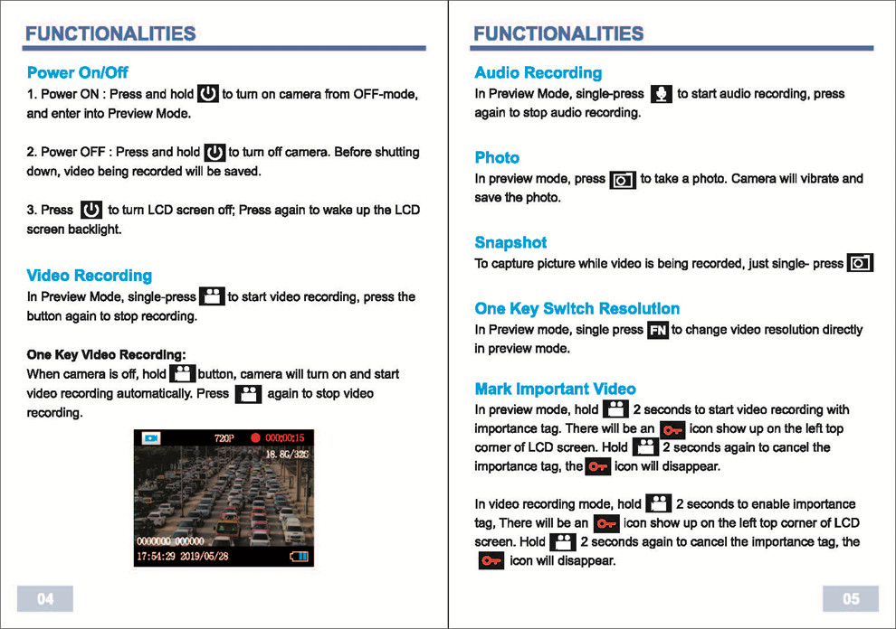 Infrared Body Worn Cameras