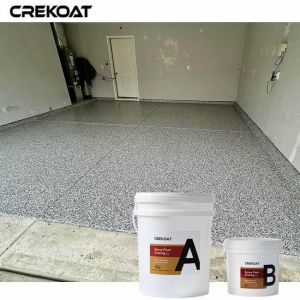 Garage Paint With Flakes Epoxy Resin And Polyaspartic Coatings