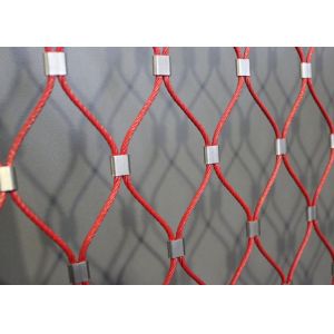 China Customizable steel cable mesh in various sizes ensuring adaptability for architectural on sale