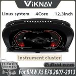 Viknav For BMW X5 E70 (2007-2013) 12.3 inch Digital Dashboard Car Panel Vehicle