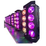 8 Eyes 10w Spider Beam Moving Head Light 14 / 20 Channels , 1-20 Times / Second