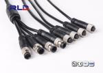 Customizable 2 Pin DC Plug , Waterproof DC Female Power Connector For Outdoors