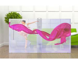 China Fast Installation 1100 Nits Indoor Semioutdoor Curtain LED Display factory