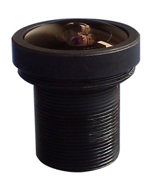 China 1/2.5" 2.55mm F2.8 5Megapixel Lens, wide angle lens, Gopro Hero 1 original lens CCL1250255MPF factory