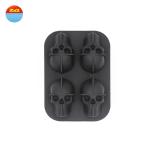 Skull Shape Silicone Ice Trays Easy Mold Release Any Color Available