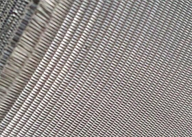 Eco Stainless Steel Woven Wire Mesh Heat Resistance Recyclable Feature