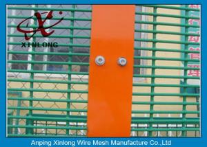 China ISO 9001 358 High Security Fence For Powerstation Boundary Wall All RAL color factory