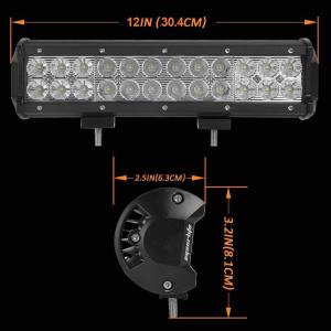 China Aluminum Material Auto LED Mini LED Light Bars 3W/PCS Cree LEDS Work Light Bar IP 68 factory
