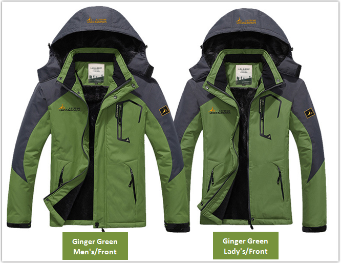 Lightweight Hooded Anorak Jacket Outdoor Snowboard Windbreaker Embroidered