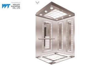 China Stereoscopic Vision Mirror Elevator Cabin Decoration for Modern Elevator factory