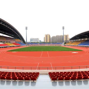 China Athletic Running Rubber Flooring Prefabricated Track Flooring factory