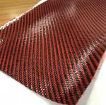 TPU 3K Carbon Fiber Fabric Shoes Belts Wallets Bags Hats Accesories Material